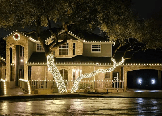 Christmas Light Installation